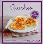 Couverture du livre « Quiches » de Sylvie Girard-Lagorce aux éditions Solar