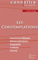 Couverture du livre « Les contemplations, de Victor Hugo » de  aux éditions Editions Du Cenacle