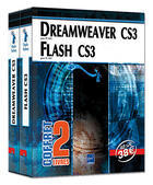 Couverture du livre « Dreamweaver CS3 ; flash CS3 ; coffret 2 livres » de  aux éditions Eni