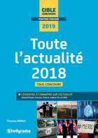Couverture du livre « Toute l'actualité 2018-2019 ; tous concours (édition 2019) » de Thomas Merle aux éditions Studyrama