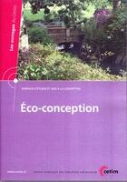 Couverture du livre « Ecoconception les ouvrages du cetim bureaux d'etudes et aide a la conception6a29 cdrom » de  aux éditions Cetim