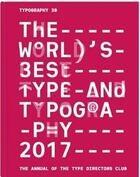 Couverture du livre « Typography 2017 n 38 » de  aux éditions Hermann Schmidt