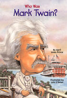 Couverture du livre « Who Was Mark Twain? » de Prince April Jones aux éditions Penguin Group Us
