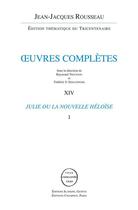 Couverture du livre « Oeuvres complètes t.14 et t.15 ; Julie ou la nouvelle Héloïse » de Jean-Jacques Rousseau aux éditions Slatkine