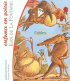 Couverture du livre « Fables » de Jean De La Fontaine et Daniel Maja aux éditions Gallimard-jeunesse