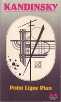 Couverture du livre « Point-ligne-plan : Contribution à l'analyse des éléments picturaux » de Wassily Kandinsky aux éditions Denoel