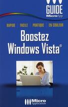 Couverture du livre « Boostez Windows Vista » de Olivier Abou aux éditions Micro Application