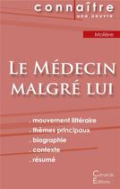 Couverture du livre « Le médecin malgré lui, de Molière » de  aux éditions Editions Du Cenacle