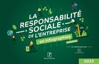 Couverture du livre « La responsabilité sociale de l'entreprise en infographies pratiques (édition 2025) » de Hubert Tondeur aux éditions Revue Fiduciaire