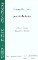 Couverture du livre « Henry fielding - joseph andrews » de Pierre Brunel aux éditions Klincksieck