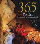 Couverture du livre « 365 pensées ; le chemin de la sagesse orientale » de  aux éditions White Star