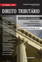 Couverture du livre « Direito Tributário 2014 (16ª Edição) » de Joaquim Fernando Ricardo aux éditions Epagine