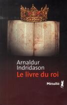 Couverture du livre « Le livre du roi » de Arnaldur Indridason aux éditions Metailie