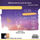 Couverture du livre « Missionnaire du coeur de jesus » de  aux éditions Emmanuel