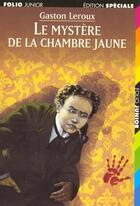 Couverture du livre « Le mystère de la chambre jaune » de Gaston Leroux aux éditions Gallimard-jeunesse