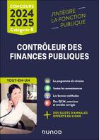 Couverture du livre « Concours Contrôleur des finances publiques - 2024-2025 : Tout-en-un » de Jean-Francois Bocquillon et Marie-Virginie Speller et Frantz Badufle et Pierre Beck et Anne-Marie Vallejo-Bouvier aux éditions Dunod