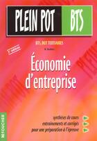 Couverture du livre « Economie D'Entreprise Bts » de M Barbelet aux éditions Foucher