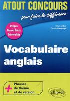Couverture du livre « Vocabulaire anglais » de Biat/Camphyn aux éditions Ellipses Marketing