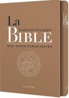 Couverture du livre « La bible traduction liturgique coffret compact » de Aelf aux éditions Salvator