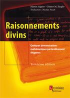 Couverture du livre « Raisonnements divins (3e édition) » de Martin Aigner et Gunter M. Ziegler aux éditions Springer