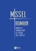 Couverture du livre « Missel romain » de  aux éditions Signe