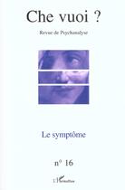 Couverture du livre « Le symptôme » de  aux éditions L'harmattan