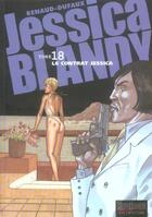Couverture du livre « Jessica blandy t.18 ; le contrat jessica » de Jean Dufaux et Renaud aux éditions Dupuis