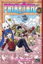 Couverture du livre « Fairy Tail Tome 40 » de Hiro Mashima aux éditions Pika