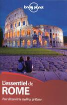 Couverture du livre « L'essentiel de Rome » de Abigail Blasi aux éditions Lonely Planet France