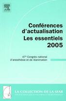 Couverture du livre « Conférences d'actualisation 2005 » de  aux éditions Elsevier-masson