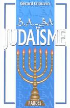 Couverture du livre « Judaïsme » de Chauvin aux éditions Pardes