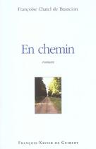 Couverture du livre « En chemin » de Chatel De Brancion F aux éditions Francois-xavier De Guibert