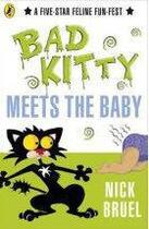 Couverture du livre « Bad Kitty Meets The Baby » de Nick Bruel aux éditions Children Pbs