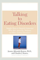 Couverture du livre « Talking to Eating Disorders » de Strauss Claudia J aux éditions Penguin Group Us