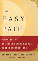 Couverture du livre « The Easy Path » de Jampa Gyumed Khensur Lobsang aux éditions Wisdom Publications