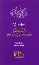 Couverture du livre « Candide ou l'optimisme » de Voltaire aux éditions Folio