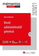 Couverture du livre « Droit administratif général (édition 2020/2021) » de Ramu De Bellescize aux éditions Gualino