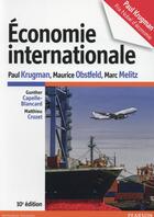 Couverture du livre « Économie internationale (10e édition) » de Paul Krugman aux éditions Pearson