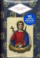 Couverture du livre « Le petit livre des saints + cartes postales » de Barrely Christine aux éditions Papier Cadeau