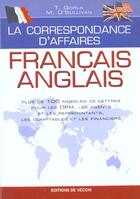 Couverture du livre « Correspondance D'Affaires Francais Anglais (La) » de Gorla aux éditions De Vecchi