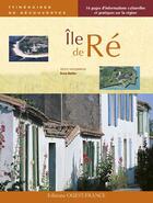 Couverture du livre « Ile de Ré » de Bruno Barbier aux éditions Ouest France