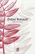Couverture du livre « Contachanters » de Didier Rimaud aux éditions Saint Augustin