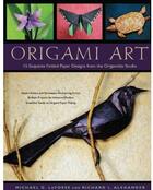 Couverture du livre « Origami art ; 15 exquisite folded paper designs from the origamido studio » de Lafosse/Alexander aux éditions Tuttle