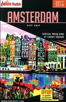 Couverture du livre « GUIDE PETIT FUTE ; CITY TRIP ; Amsterdam (édition 2017) » de  aux éditions Le Petit Fute