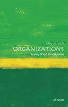 Couverture du livre « Organizations: A Very Short Introduction » de Hatch Mary Jo aux éditions Oup Oxford