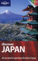 Couverture du livre « Discover Japan » de Rowthorn Chris aux éditions Lonely Planet France