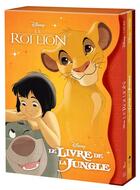 Couverture du livre « Le Roi Lion ; le livre de la jungle » de Disney aux éditions Disney Hachette
