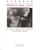 Couverture du livre « Propos sur l'art » de Pablo Picasso aux éditions Gallimard