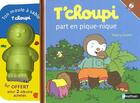 Couverture du livre « T'choupi : coffret : T'choupi part en pique-nique » de Thierry Courtin aux éditions Nathan