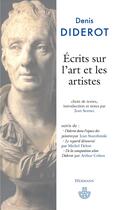 Couverture du livre « Écrits sur l'art et les artistes » de Denis Diderot aux éditions Hermann